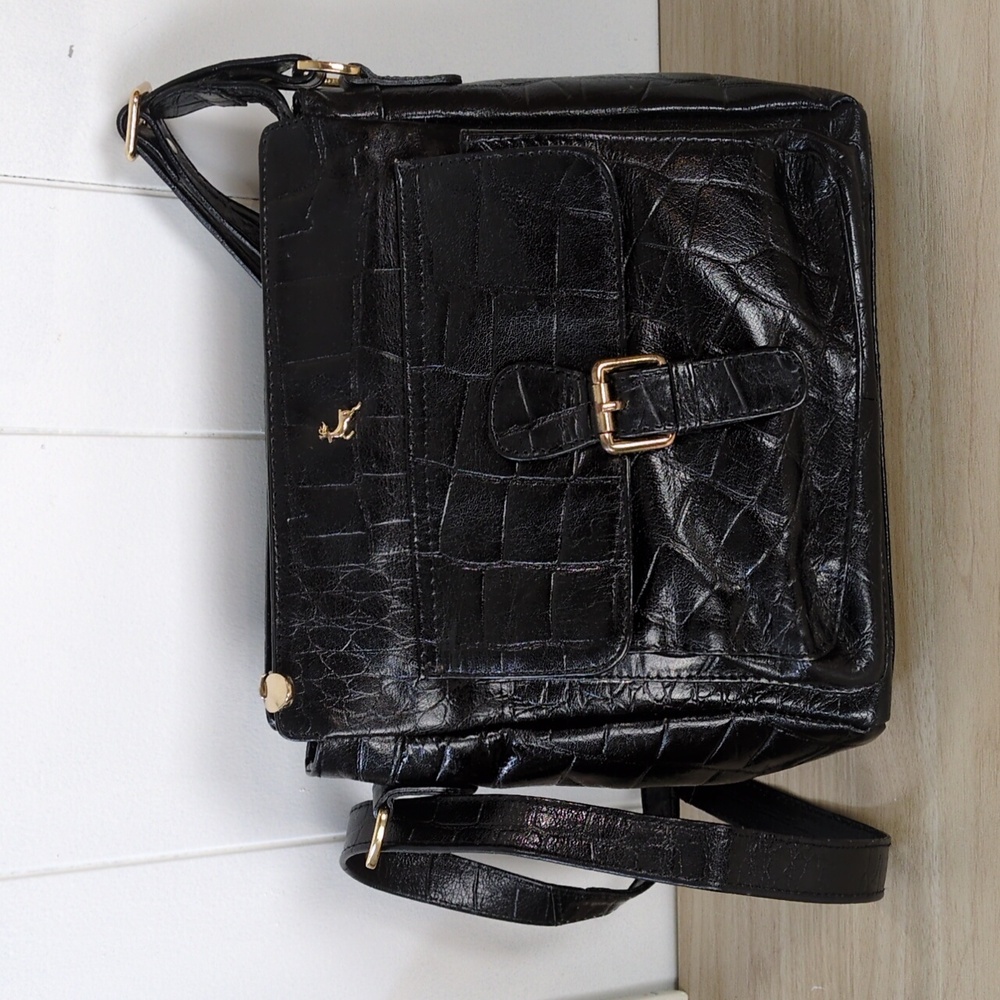 Leather Black Ashwood Bag